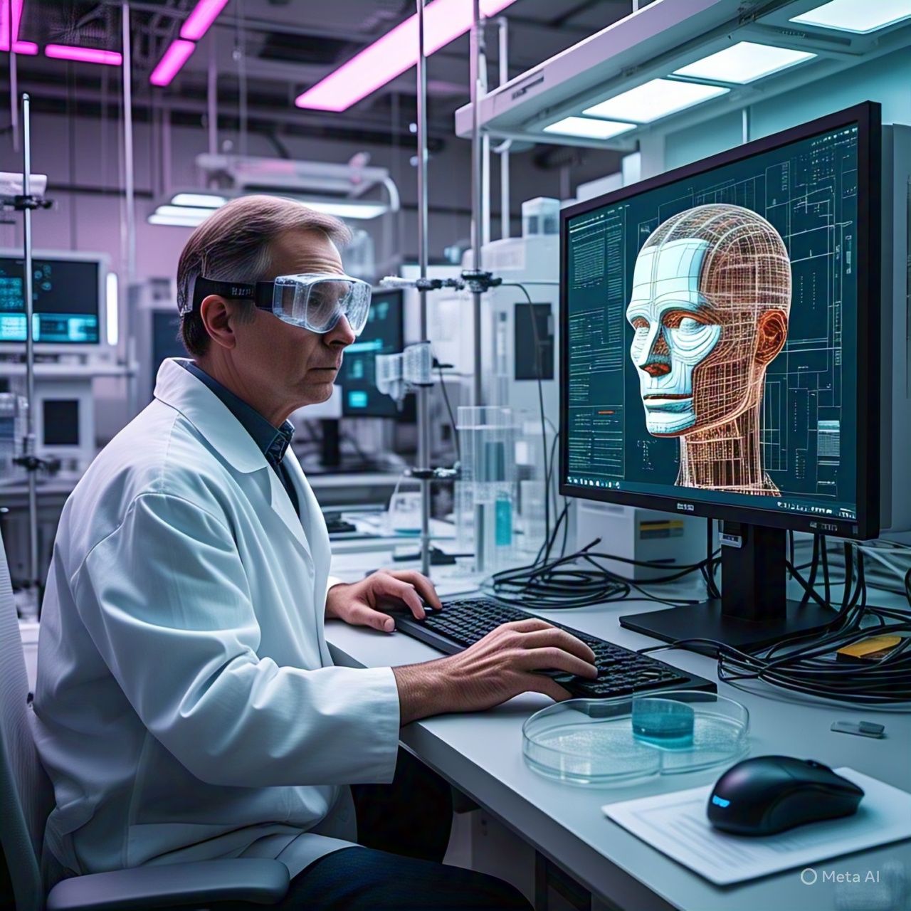 AI Rekonstruksi Wajah Menghidupkan